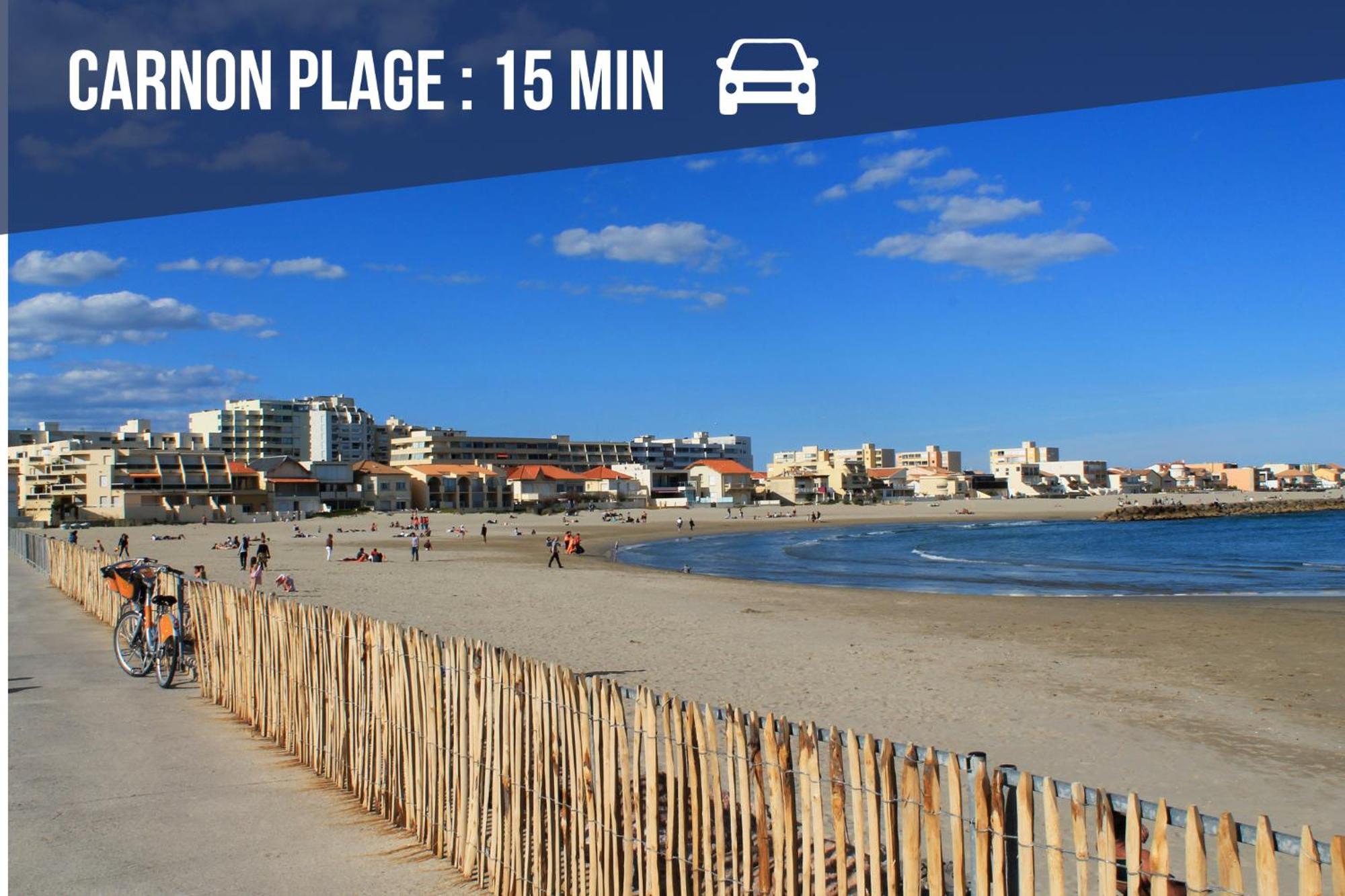 T2 - Terrasse - 3 Min A Pieds Des Plages- Parking Privee - Clim - Wifi - 4 Pax * La Grande-Motte